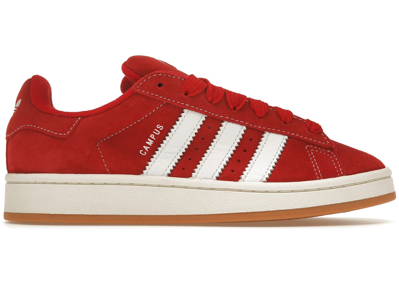 Adidas Campus 00's Better Scarlet Cloud White
Dette er de perfekte og unikke, Campus 00s som er perfekte til enhver lejlighed. De er et sikkert valg, hvis du vil skille dig ud fra mængden.
Perfekt valg for enhver Adidas elsker
set fra siden