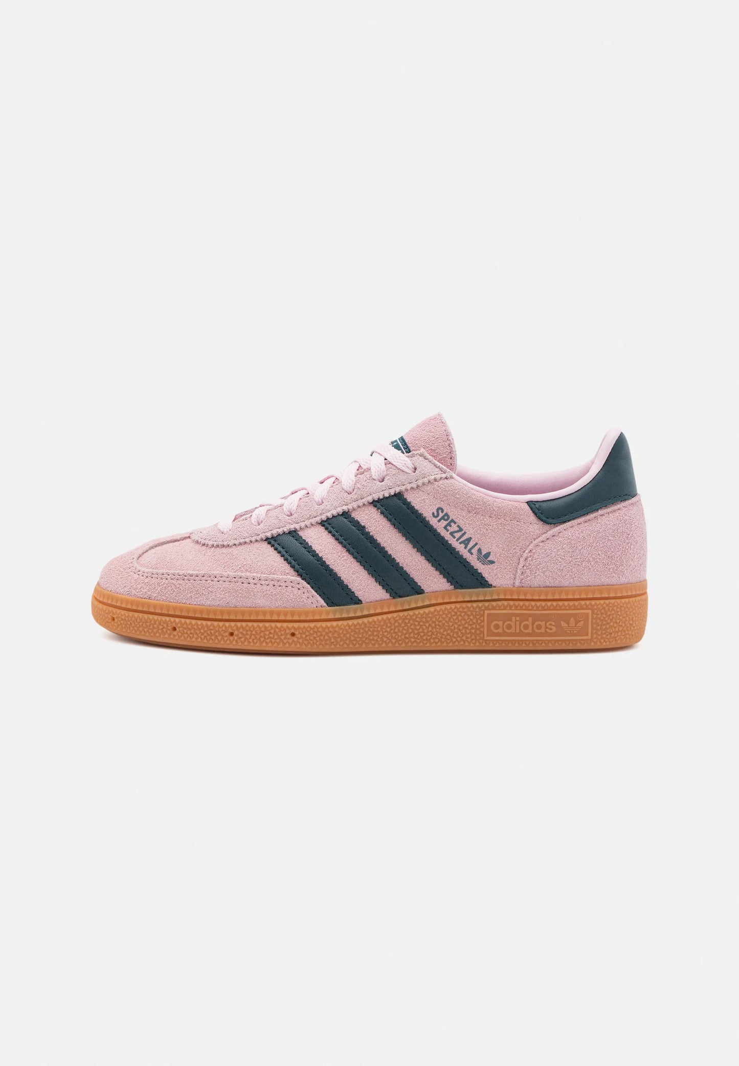 Adidas Handball Spezial Clear Pink
Shop dit næste par Handball Spezial. Disse Handball Spezial, er de perfekte sneaker til enhver lejlighed. Deres elegante design sikre dig en alsidig sneaker.
set fra siden