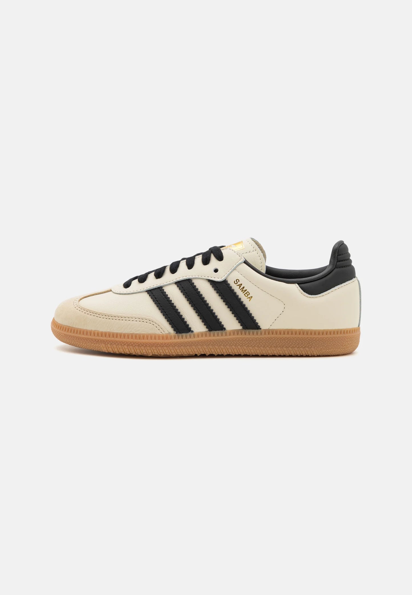 Adidas Samba Og Cream white sand strata
Gum Shop dit næste par Adidas Samba her hos os. Samba er den perfekte kvalitets sko, med sin yderst gode komfort er det den perfekte sneaker til alle. Køb dem lige her
set fra siden