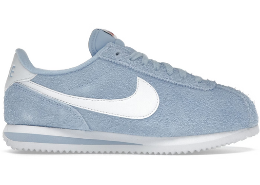 Nike Cortez Vintage Aluminum (Women’s) i blå "Aluminum" colorway med vintage-detaljer og komfortabel sål. Model FJ2530-400 (2024).